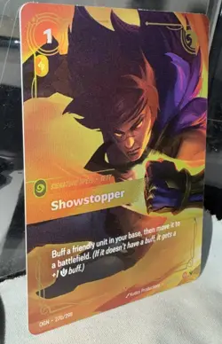 Showstopper | Riftbound | Extended Art | Near Mint English - Image 2