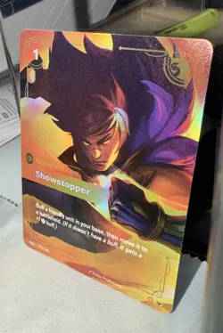 Showstopper | Riftbound | Extended Art | Near Mint English - Image 3