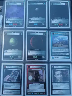 Lot Of 500 Star Trek Next Generation CCG White Border Cards Paramount 1994 - Image 1