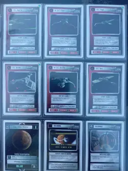 Lot Of 500 Star Trek Next Generation CCG White Border Cards Paramount 1994 - Image 5