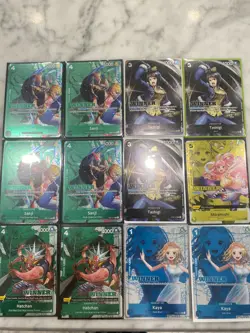 One Piece TCG 12 Winner Cards English - Image 1