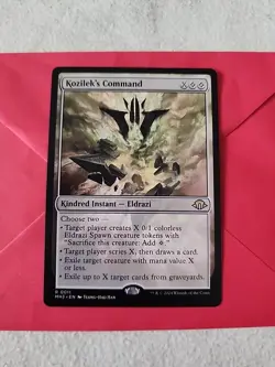 Kozilek's Command - Near Mint, Modern Horizons 3 MTG Magic The Gathering - Image 1
