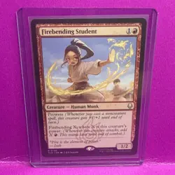 Firebending Student - N/M Avatar The Last Airbender Magic The Gathering MTG - Image 1