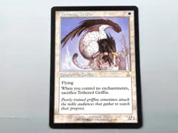 MTG - URZA'S DESTINY (BB/'99) - TETHERED GRIFFIN (021) - G.G. /RARE/NEVER PL./NM - Image 1