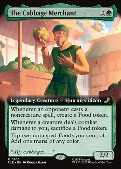 The Cabbage Merchant-Avatar: The Last Airbender Eternal-Extended Art-Foil-203-NM - Image 1