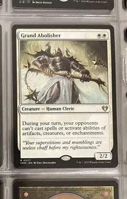 MTG GRAND ABOLISHER NM X1 - GRANDE ABOLITORE NM - Commander Masters - ENG MAGIC - Image 1