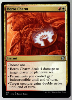 Boros Charm 210 Non Foil Uncommon Commander 2021 MTG Near Mint - Image 1