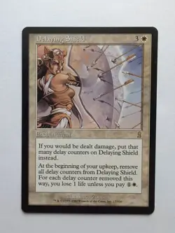 MTG Delaying Shield (ODY) Odyssey Regular Rare 17/350 - Image 1