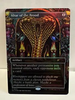Altar Of The Brood Secret Lair Encyclopedia Of Magic Near Mint Foil - Image 1
