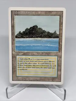 MTG - Tropical Island Revised Edition - NM Very Good - Dual Land - Image 1