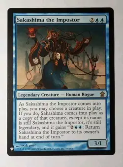 MTG - Sakashima the Impostor - The List (SOK 53/165) - Regular Rare - rk post - Image 1
