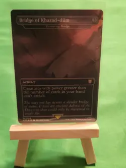 MTG - Bridge of Khazad-dum / Ensnaring Bridge, Lord of the Rings NM - Image 1