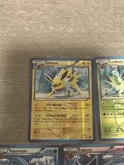 Pokemon Plasma Freeze Eeveelutions Lot Espeon Leafeon Glaceon Vaporeon Flareon - Image 2