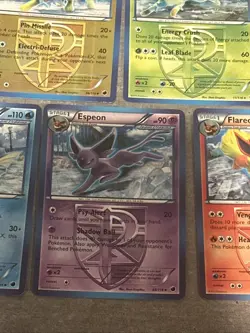 Pokemon Plasma Freeze Eeveelutions Lot Espeon Leafeon Glaceon Vaporeon Flareon - Image 5