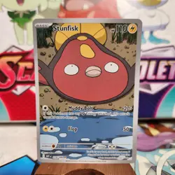 Stunfisk 118/086 Illustration Rare - White Flare - Pokemon TCG - SHIPS FAST - Image 1
