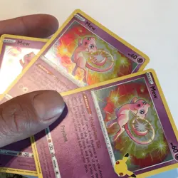 Mew 11/25 Holo Rare Pokemon TCG Lot Celebrations 25th Anniversary X3 - Image 5