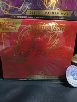 Pokemon TCG Scarlet & Violet Red and Purple Elite Trainer Box New Sealed - Image 3
