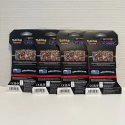4x Pokemon TCG Mega Evolution Phantasmal Flames Sleeved Packs BRAND NEW Art Set - Image 2