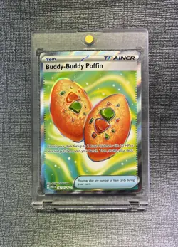 Buddy-Buddy Poffin 167/132 Me01: Mega Evolution Pokemon TCG NM - Image 1