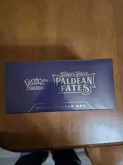 Pokemon TCG Scarlet & Violet Paldean Fates Elite Trainer Box ETB Factory Sealed - Image 5