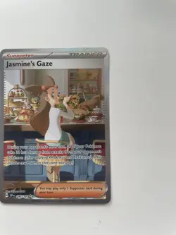 Pokemon TCG Jasmine's Gaze Full Art Holo Trainer Surging Sparks #245/191 NM - Image 3