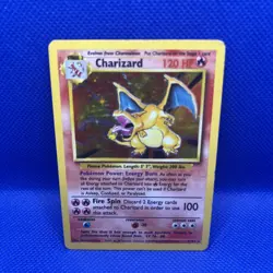 1999 Pokemon TCG Base Set Charizard Holo 4/102 Holo Unlimited Rare 🔥🔥🔥 - Image 1
