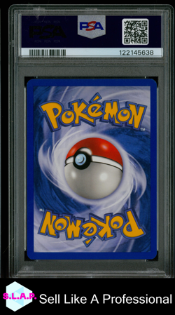 DUNKLES GLURAK GERMAN-1ST EDITION POKEMON ROCKET 2000 21 PSA 9 - Image 2