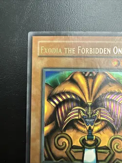 Yu-Gi-Oh! Exodia the Forbidden One LOB-124 Wavy Print 1st Edition Faded - Image 2