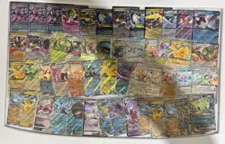Pokemon TCG EX/V/Promo Card Lot of 52 - Image 1