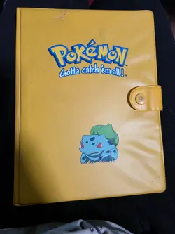 Vintage Pokemon Gotta Catch 'Em All! Bulbasaur Empty Card Binder With Inserts - Image 1