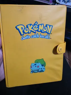 Vintage Pokemon Gotta Catch 'Em All! Bulbasaur Empty Card Binder With Inserts - Image 5