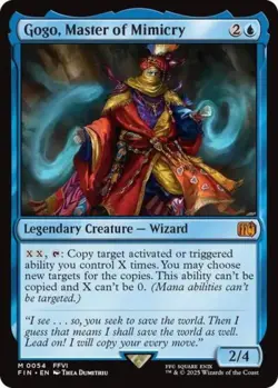 Gogo, Master of Mimicry -Foil Near Mint MTG Universes Beyond: FINAL FANTASY - Image 1