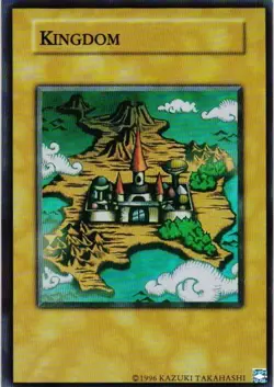 KINGDOM HOLO YuGiOh YU GI OH Custom Anime Collectible Card - Image 1