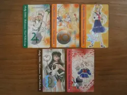 RARE - Set 5/12 Cartes PRETTY SOLDIER SAILOR MOON CARD COLLECTION - Japan - Image 1