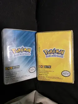 2000 Pokemon Ho-oh And Lugia Mini Card Folder/Binders Holds 22 Cards Each - Image 2