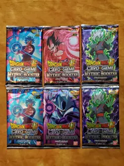 Dragon Ball Super Card Game - Mythic Booster MB-01 - Lot of x6 Packs - Image 1