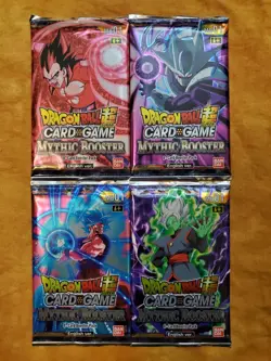 Dragon Ball Super Card Game - Mythic Booster MB-01 - Lot of x4 Packs - Image 1