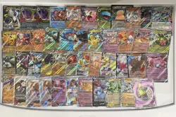 Pokemon TCG EX/V/Promo Card Lot of 45 - Image 1