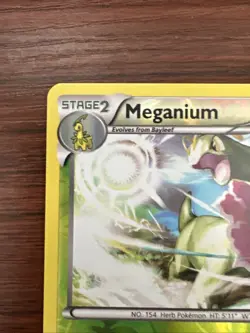 Meganium Rare Reverse Holo Card 3/122 Pokemon TCG Breakpoint - Image 2