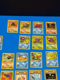 Near Complete Pokemon Card Fossil Set 45/62 Holograms, rare, common & uncommon - Image 3