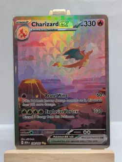 Custom Fan Art Charizard EX High Quality Custom Card Foil Finish - Image 2