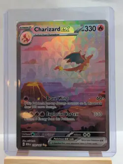 Custom Fan Art Charizard EX High Quality Custom Card Foil Finish - Image 3