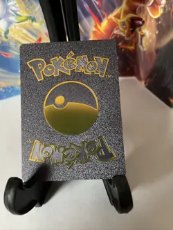 Pokemon Magikarp & Warlord GX HP 300 Black Foil ??Fan Art ??Card 161/181 N/M - Image 5