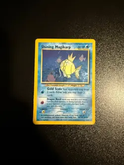 66/64 Neo Revelation Shining Magikarp Holo Heavily Played Pokemon Card UNGRADED - Image 2