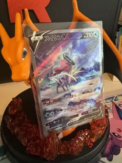 Pokemon TCG Suicune v Holo Card 215/172 S12a VSTAR Universe Japanese Edition - Image 3