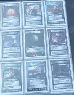 Lot Of 425 Star Trek Next Generation CCG White Border Cards Paramount 1994 - Image 2