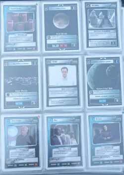 Lot Of 425 Star Trek Next Generation CCG White Border Cards Paramount 1994 - Image 3