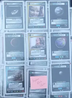 Lot Of 425 Star Trek Next Generation CCG White Border Cards Paramount 1994 - Image 4