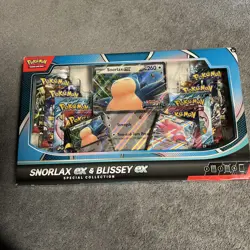 Pokemon Trading Card Game Snorlax ex and Blissey ex Special Collection Box - Image 1