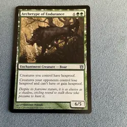MTG - Archetype Of Endurance - Born Of The Gods- LP- MAGIC CARD - Image 1